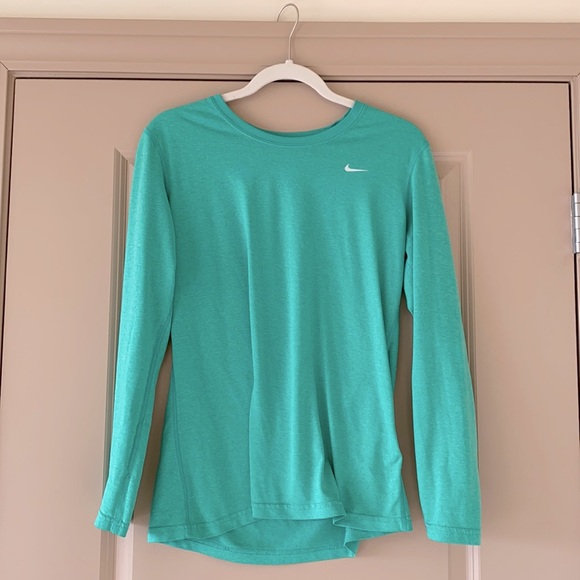 Nike Dri-fit Running Shirt - Green - Picture 1 of 1